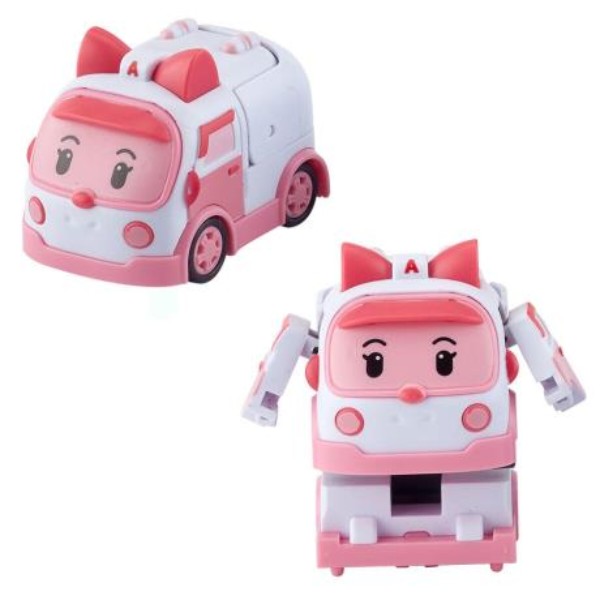 Фото - Машинка-трансформер Robocar Poli GoGo Миниспасители Делюкс 6в1 (ZR-915)